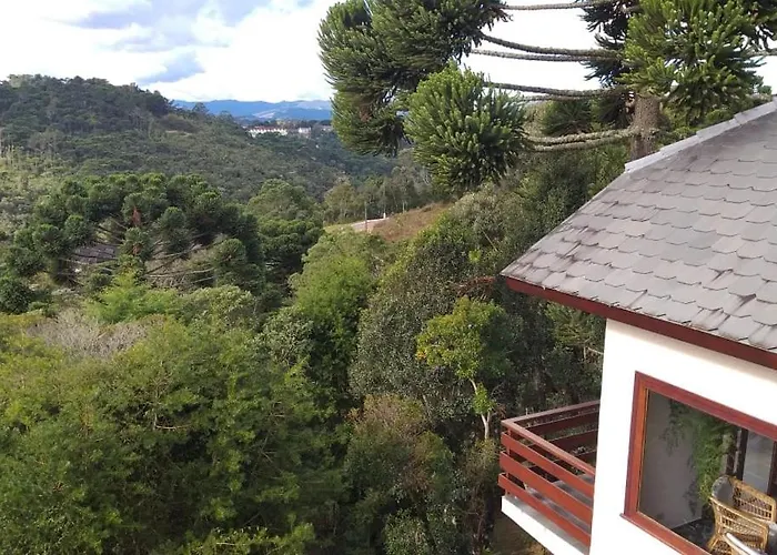 Lindo Chale Com Vista Para Campos Do Jordao